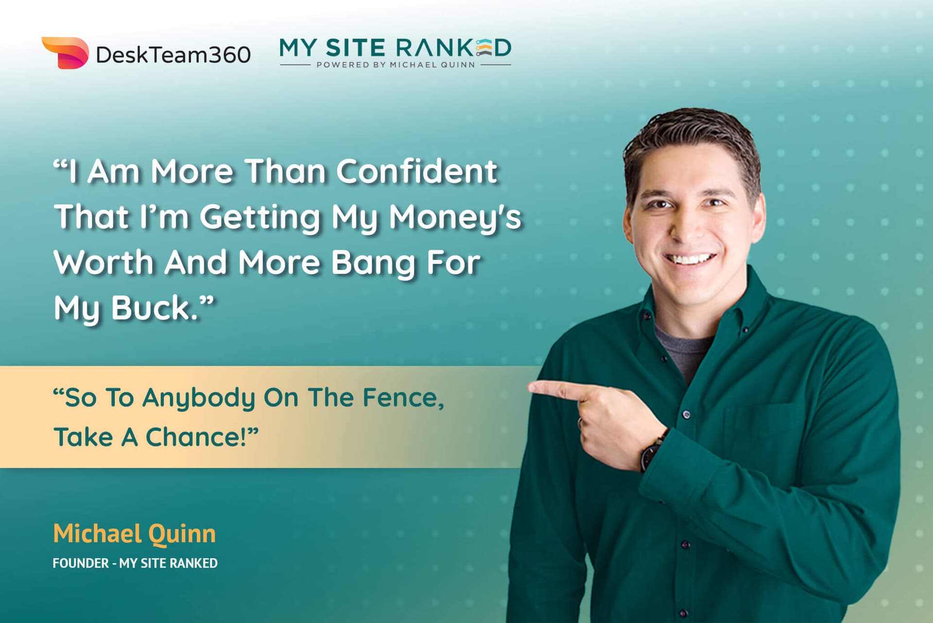 I Was Able To Eliminate Frustrations From Working With People Overseas To Being Able To Do More Quality Work